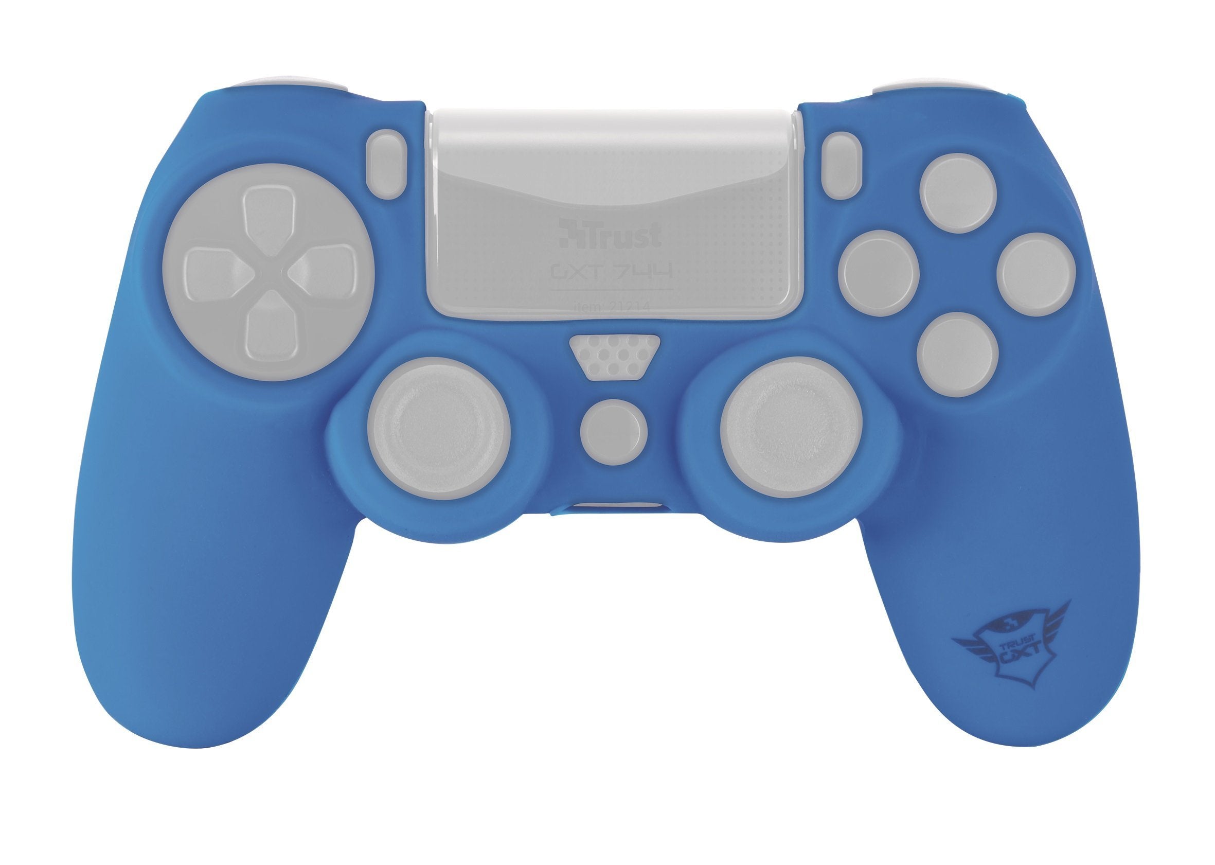 Étui en silicone Trust Gaming GXT 744 pour manette PS4 - Bleu Étui en silicone Trust Gaming GXT 744 pour manette PS4 - Bleu